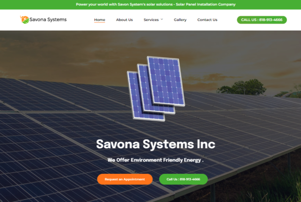 Savona Systems inc